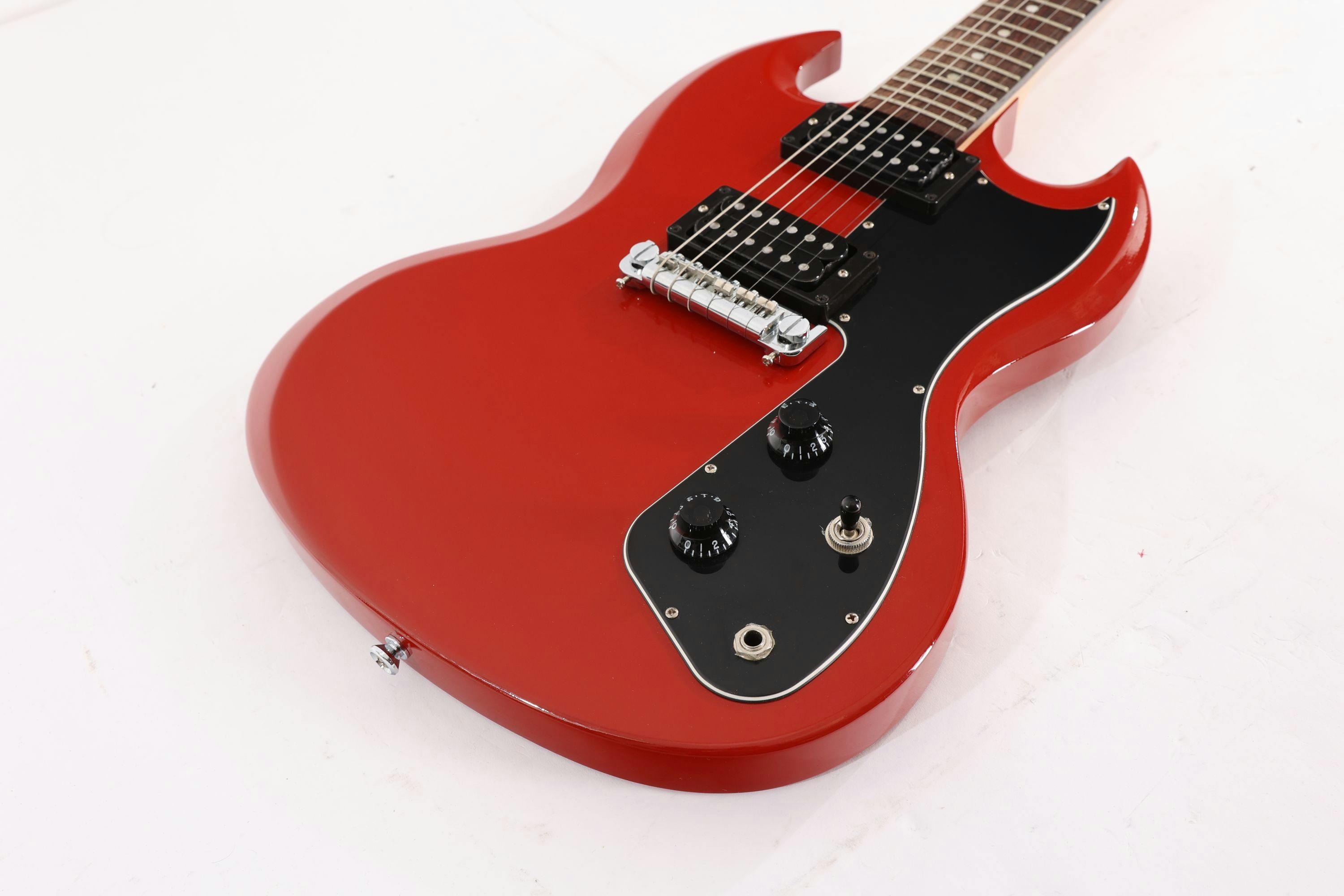 Second Hand Gibson SG Fusion in Cherry Red - Andertons Music Co.